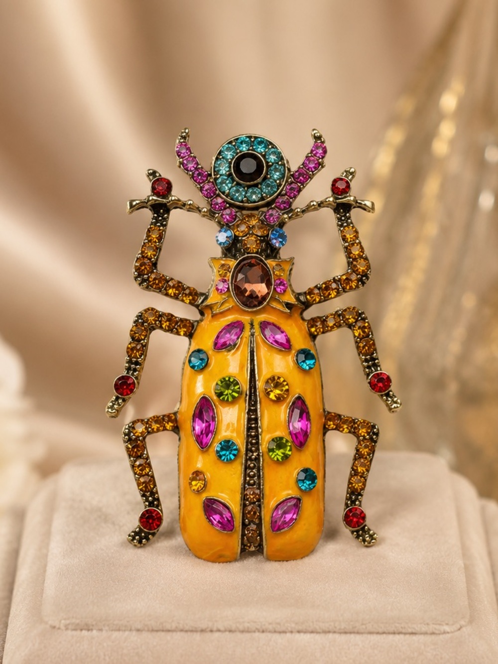 Scarab Brooch